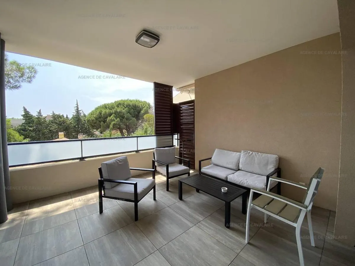 Beau T3 Tout Confort A 200M De La Plage Avec Clim, Terrasse Et Garage, Cavalaire-Sur-Mer - Fr-1-100-314 Fransa